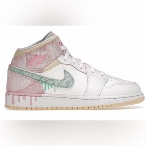 AIR JORDAN 1 MID KIDS ICE CREAM